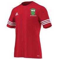 adidas Club Newtownbutler First Fermanagh GAA Entrada 14 Tee - Youth - Red/White