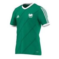 adidas Club Wales FC Tabela 14 Tee - Youth - Green