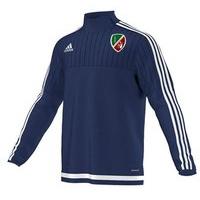 adidas club drumbaragh emmetts gaa tiro 15 quarter zip youth navy