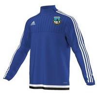 adidas club milltown gaa tiro 15 quarter zip youth royal