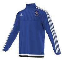 adidas club blayney academy fc tiro 15 quarter zip youth royal