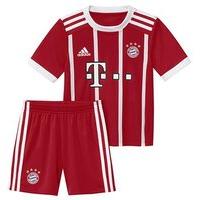 adidas FC Bayern Munich 2017/18 Home Mini Kit - Infants - True Red/White