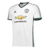 adidas Manchester United FC Official 2016/17 SS Third Jersey - Youth - White/Bold Onix