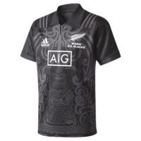 adidas New Zealand All Blacks 2017/18 Maori Jersey - Youth - Black/Dark Grey