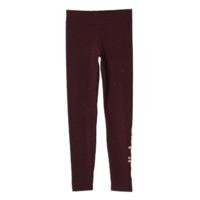 adidas Essentials Linear Tights - Girls - Burgundy/Maroon/Still Breeze