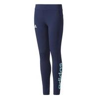 adidas Essentials Linear Tights - Girls - Collegiate Navy