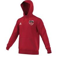 adidas club red hughs gaa core 15 hoodie youth red