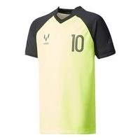 adidas Messi Icon Tee - Boys - Solar Yellow/Black