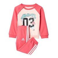 adidas French Terry Jogger Set - Girls - Ice Pink
