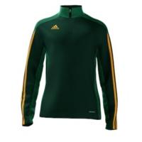 adidas mi team 14 plain quarter zip youth forest greentwilight greenco ...