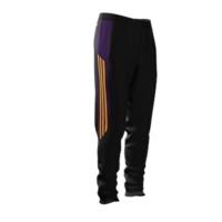adidas Mi Team 14 Plain Training Skinny Pants - Youth - Black/Collegiate Purple/Collegiate Gold