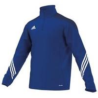 adidas sereno 14 plain training top youth royal