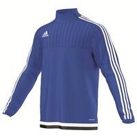 adidas tiro 15 plain quarter zip youth royal