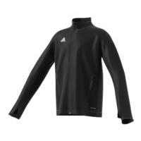 adidas Tiro 17 Plain Training Jacket - Youth - Black