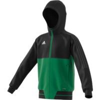 adidas Tiro 17 Plain Presentation Jacket - Youth - Black/Green