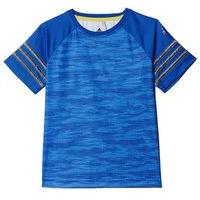 adidas boys training tee boys collegiate royalblue