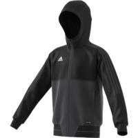 adidas tiro 17 plain presentation jacket youth blackgrey