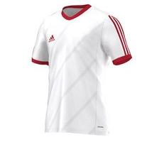 adidas Tabela 14 Plain Tee - Youth - White/Red