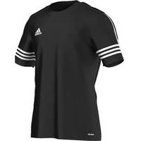 adidas Entrada 14 Plain Tee - Youth - Black/White