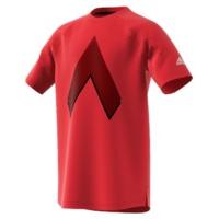 adidas ace graphic tee boys core red