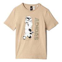 adidas Disney Star Wars Stormtropper Tee - Boys - Linen Khaki