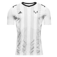 adidas messi icon tee boys whiteblack