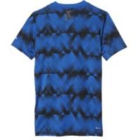 adidas X Long Tee - Boys - Blue/Black