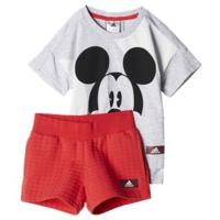 adidas Disney Mickey Mouse Mini Kit - Girls - Light Grey Heather/Black