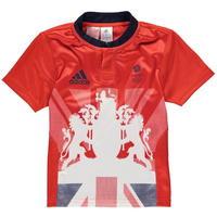adidas Team GB Rugby 1st Shirt Junior