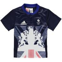 adidas Team GB Rugby Away Shirt Junior