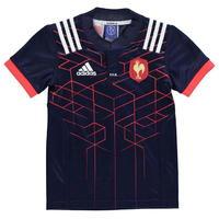 adidas france rugby home jersey junior boys