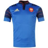 adidas france rugby home shirt 2015 2016 junior