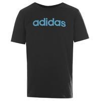 adidas linear logo t shirt junior