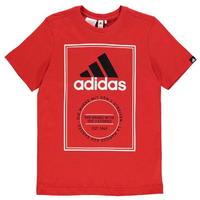 adidas doublebox tee shirt junior