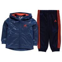 adidas 3S Hooded Tracksuit Infants