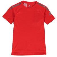 adidas climacool training t shirt junior boys