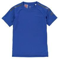 adidas climacool training t shirt junior boys