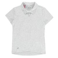 adidas Short Sleeve Golf Polo Junior Girls