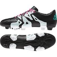 adidas X 15.1 Firm Ground Football Boots Leather Black