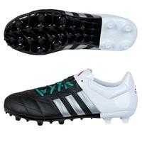 adidas Ace 15.3 Firm Ground Football Boots Leather Black