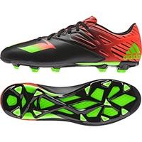 adidas Messi 15.3 Firm Ground Football Boots - Black Black