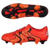 adidas X 15.1 Leather Firm Ground Football Boots Orange