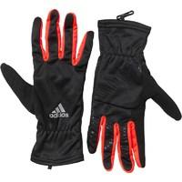 adidas mens run climawarm running gloves blackreflective