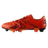 adidas X 15.3 Leather Firm Ground Football Boots - Kids Orange