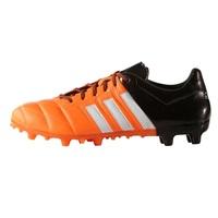 adidas ACE 15.3 Leather Firm Ground Football Boots - Kids Orange