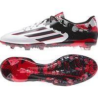 Adidas Messi 10.2 Firm Ground Football Boots White