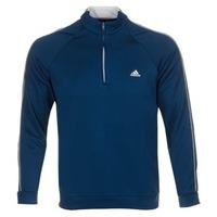 adidas ClimaLite Contrast Layering 1/4 Zip Midnight/White