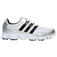adidas crossflex sport golf shoes whiteblackmetallic silver