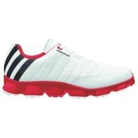 adidas Crossflex Sport Golf Shoes White/Black/Red