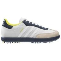 adidas Samba Golf Shoes White/Navy/Highlighter